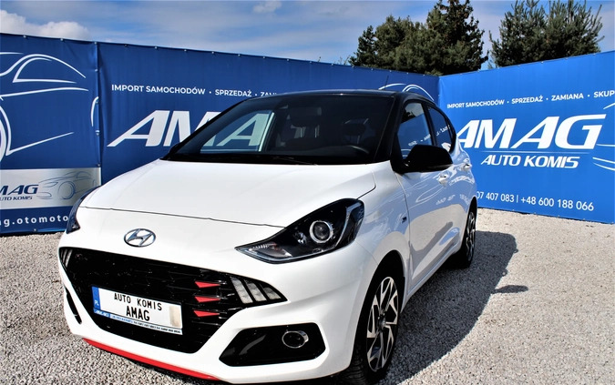 Hyundai i10 cena 57800 przebieg: 10000, rok produkcji 2021 z Chmielnik małe 497